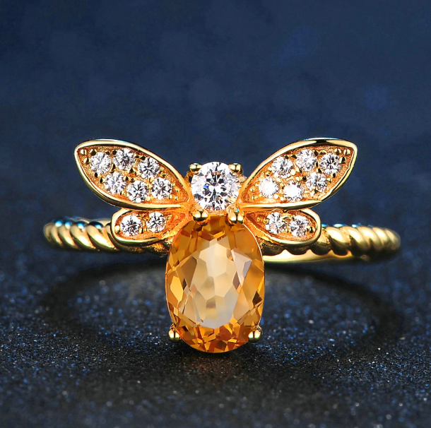 Oval Bee Ring