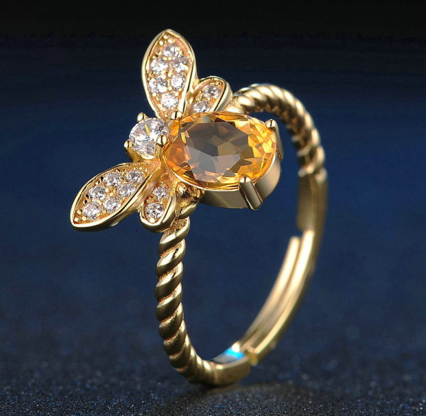 Oval Bee Ring