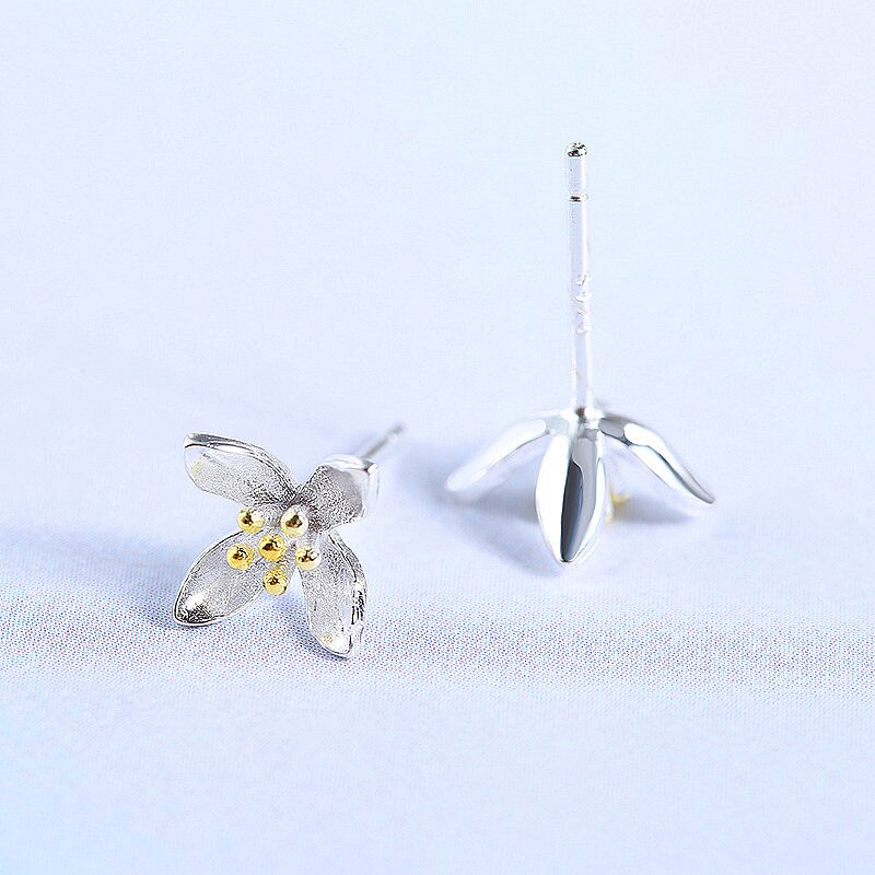 Lily Flower Earrings