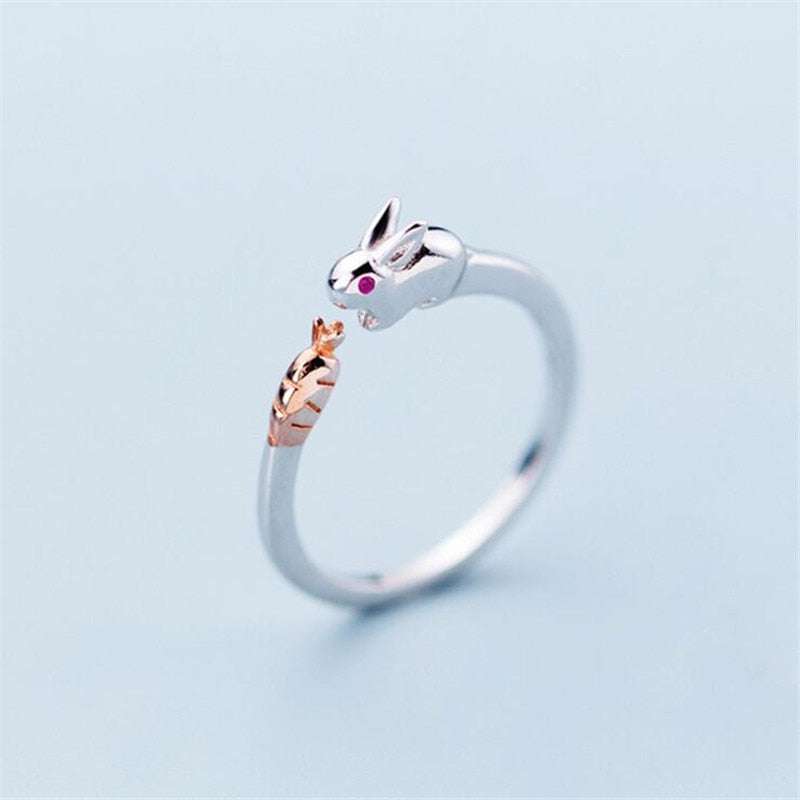 Rabbit with Carrot Ring