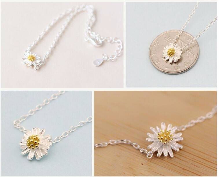 Chrysanthemum Flower Necklaces