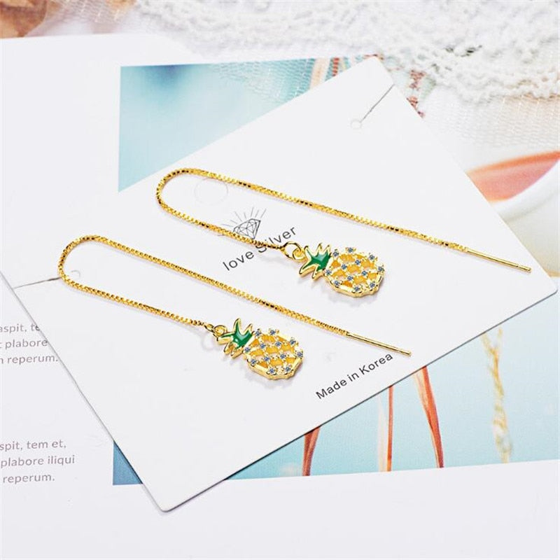 Pineapple Fruit Earring