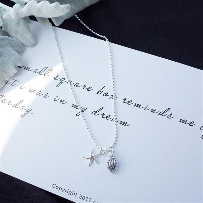 StarFish & Seashell Necklace