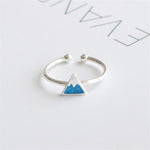 Snowy Mountain Ring