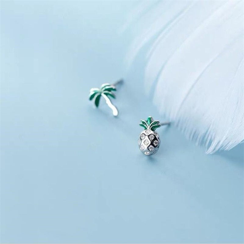 Coconut Palm Earring