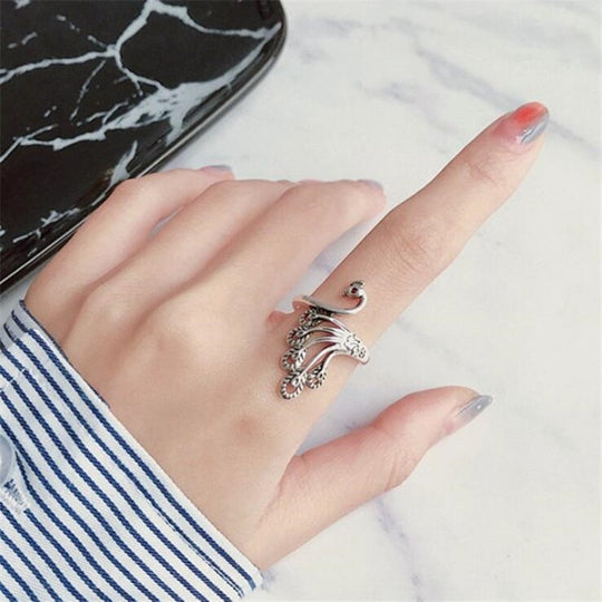 Peacock Ring