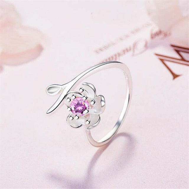 Cherry Blossom Rings