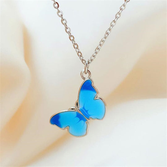 Colorful Butterfly Necklaces