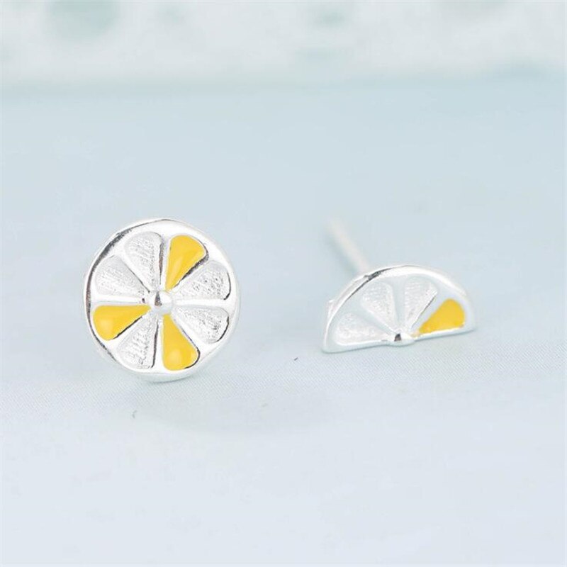 Lemon Fruit Earring