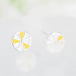 Lemon Fruit Earring