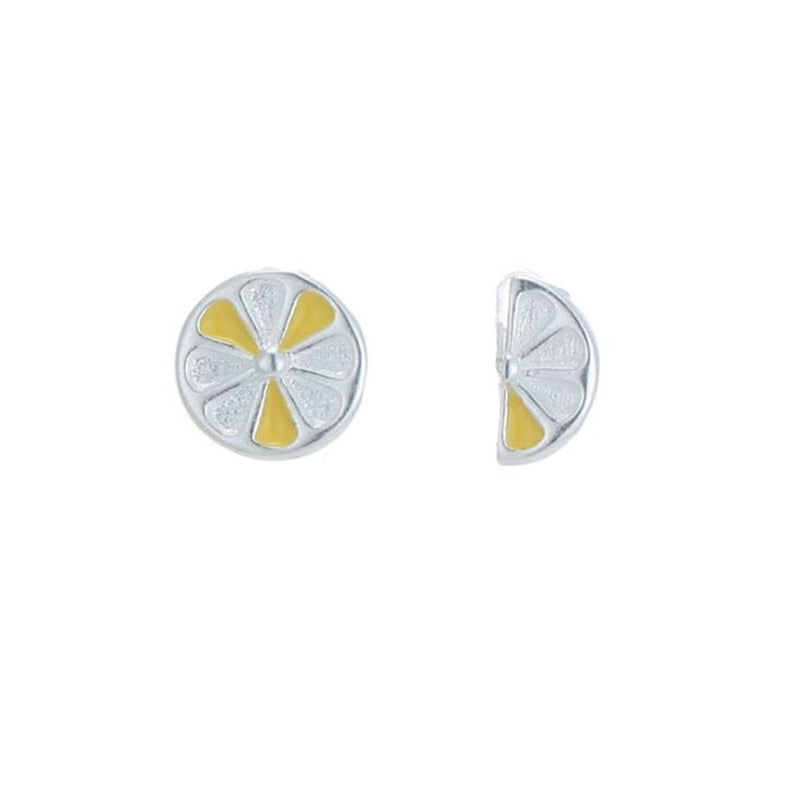 Lemon Fruit Earring