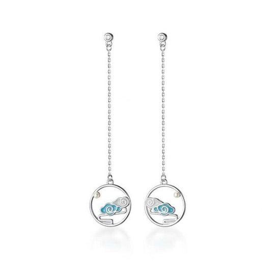 Clouds in the Sky Earring