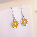 Orange Fruit Earring