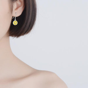 Orange Fruit Earring