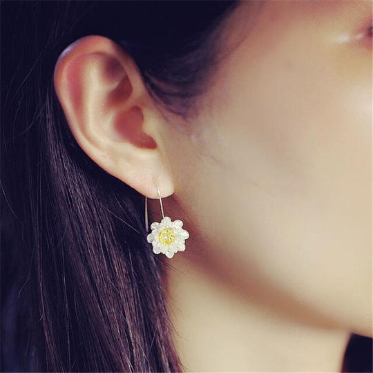 Lotus Flower Earring