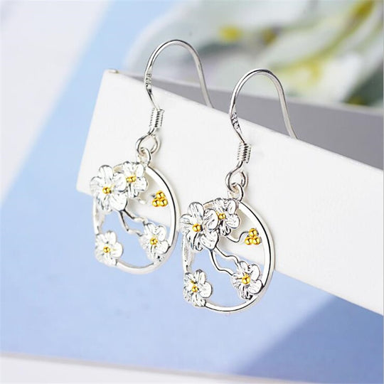 Floral Flowers Earring