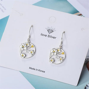 Floral Flowers Earring