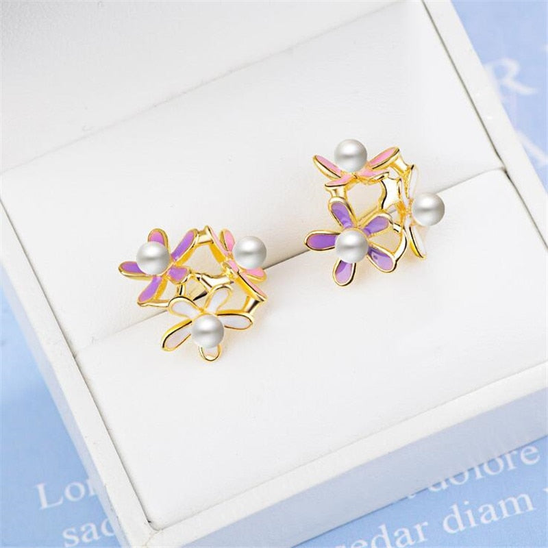 Flowers Earring