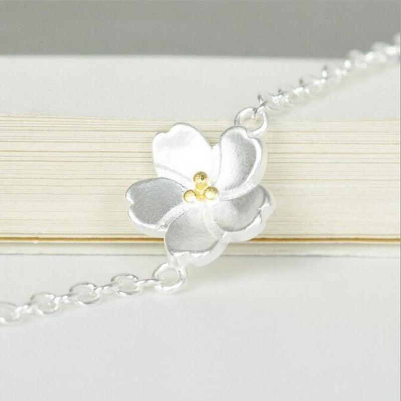 Cherry Flower Bracelet